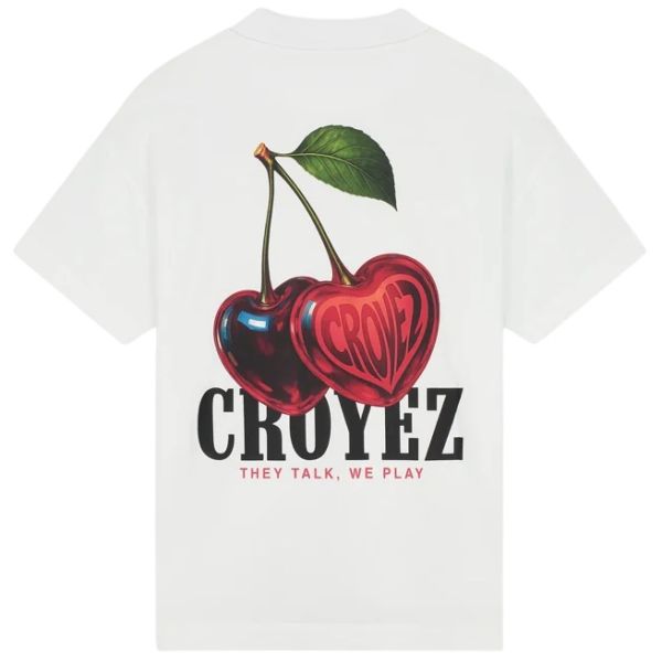 Croyez Cerise D'Amour T-shirt Wit