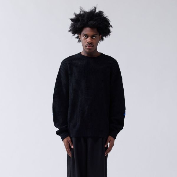 New Amsterdam Surf Association Line Name Knit Sweater Zwart