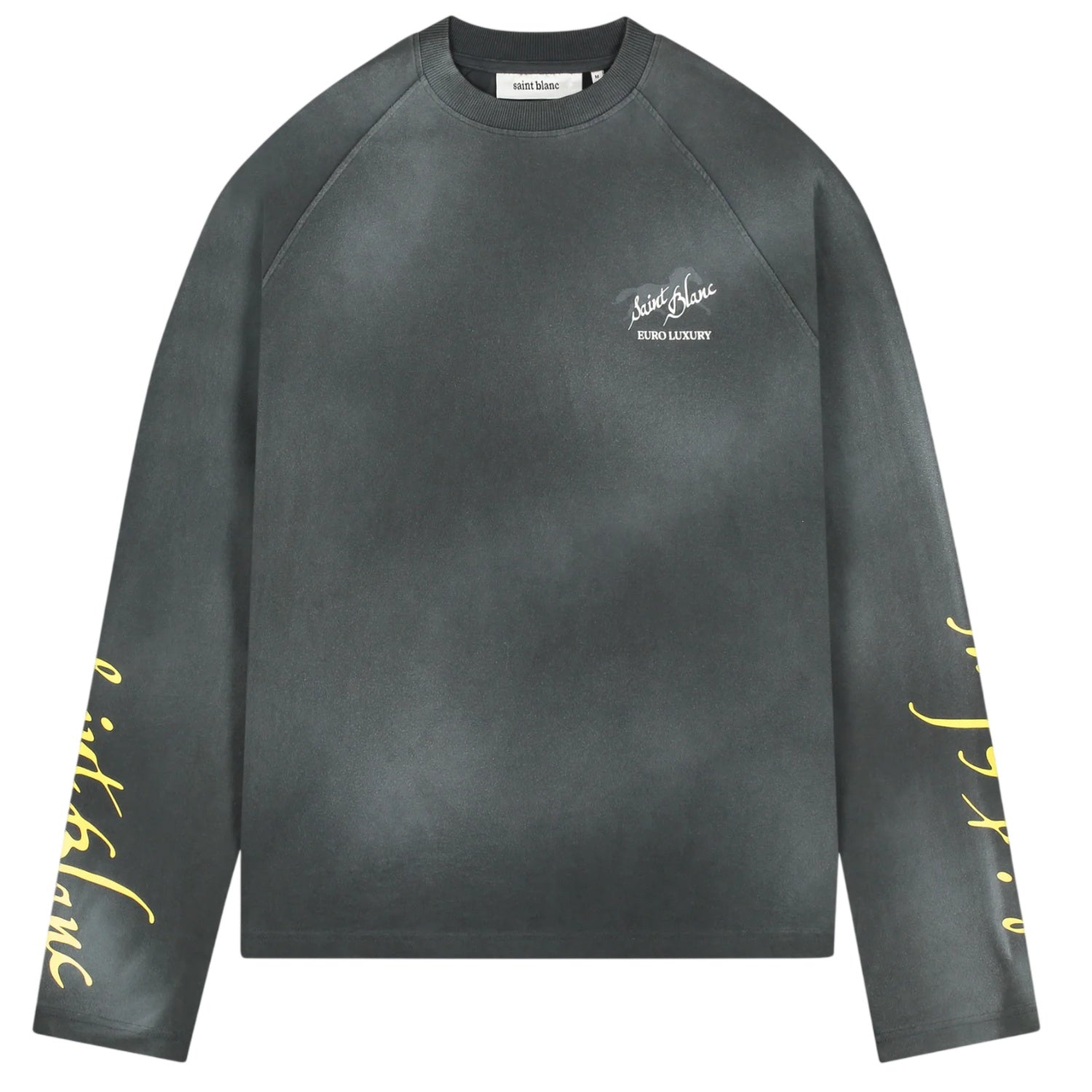 Saint Blanc Euro Luxury Raglan Longsleeve T-shirt Zwart