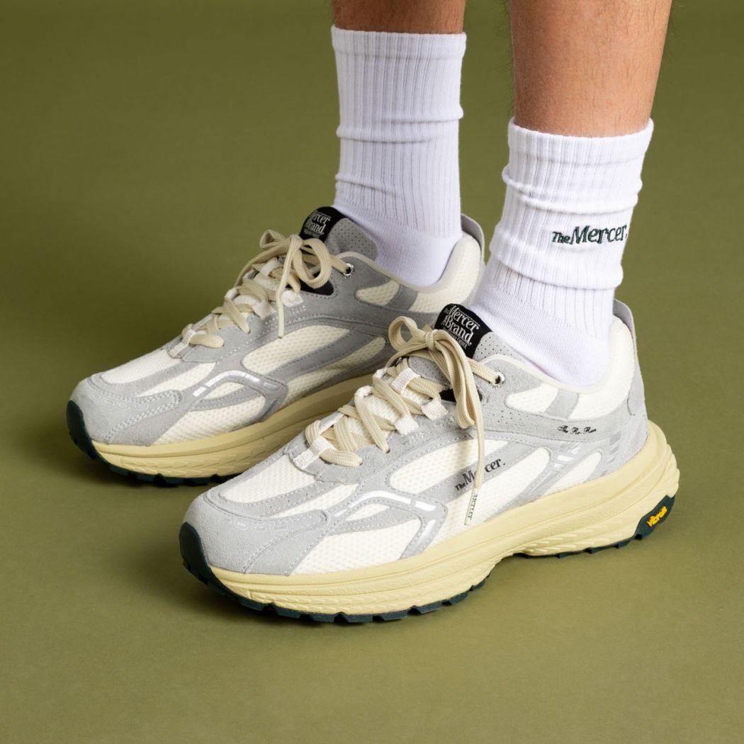 The Mercer Brand The Re-Run Vibram Sneaker Grijs