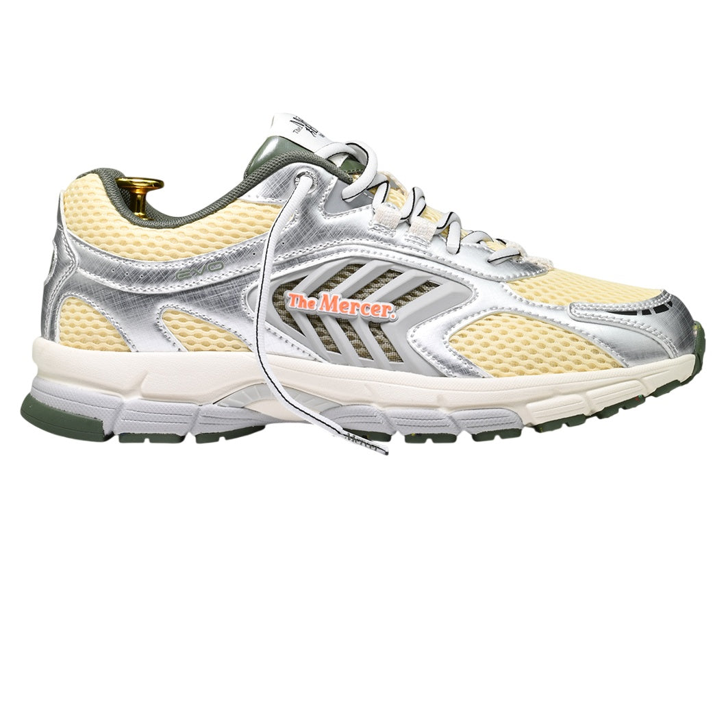 The Mercer Brand The Re-Run Evo Sneaker Grijs/Groen/Beige