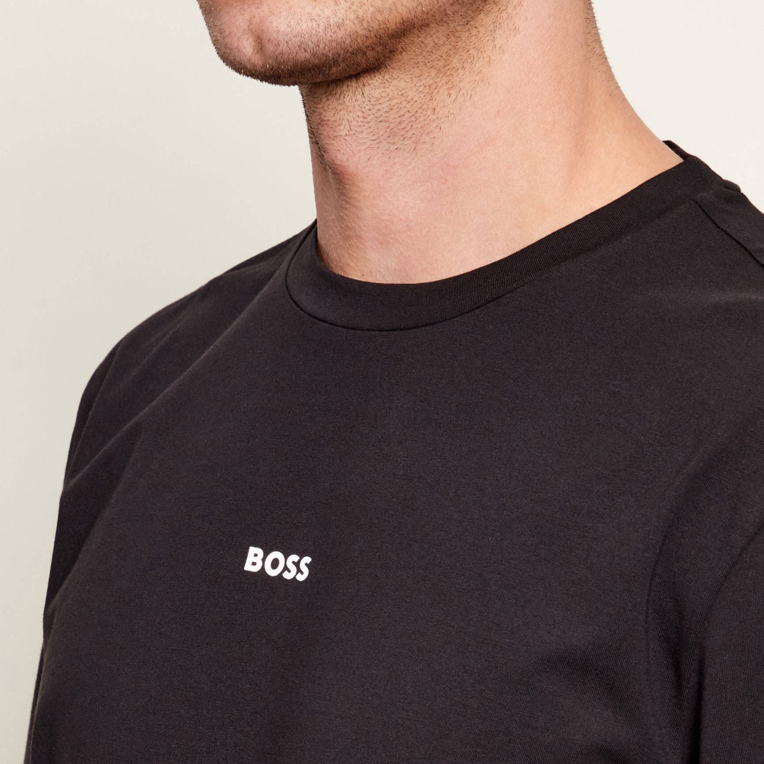Boss Tchup T-shirt Zwart