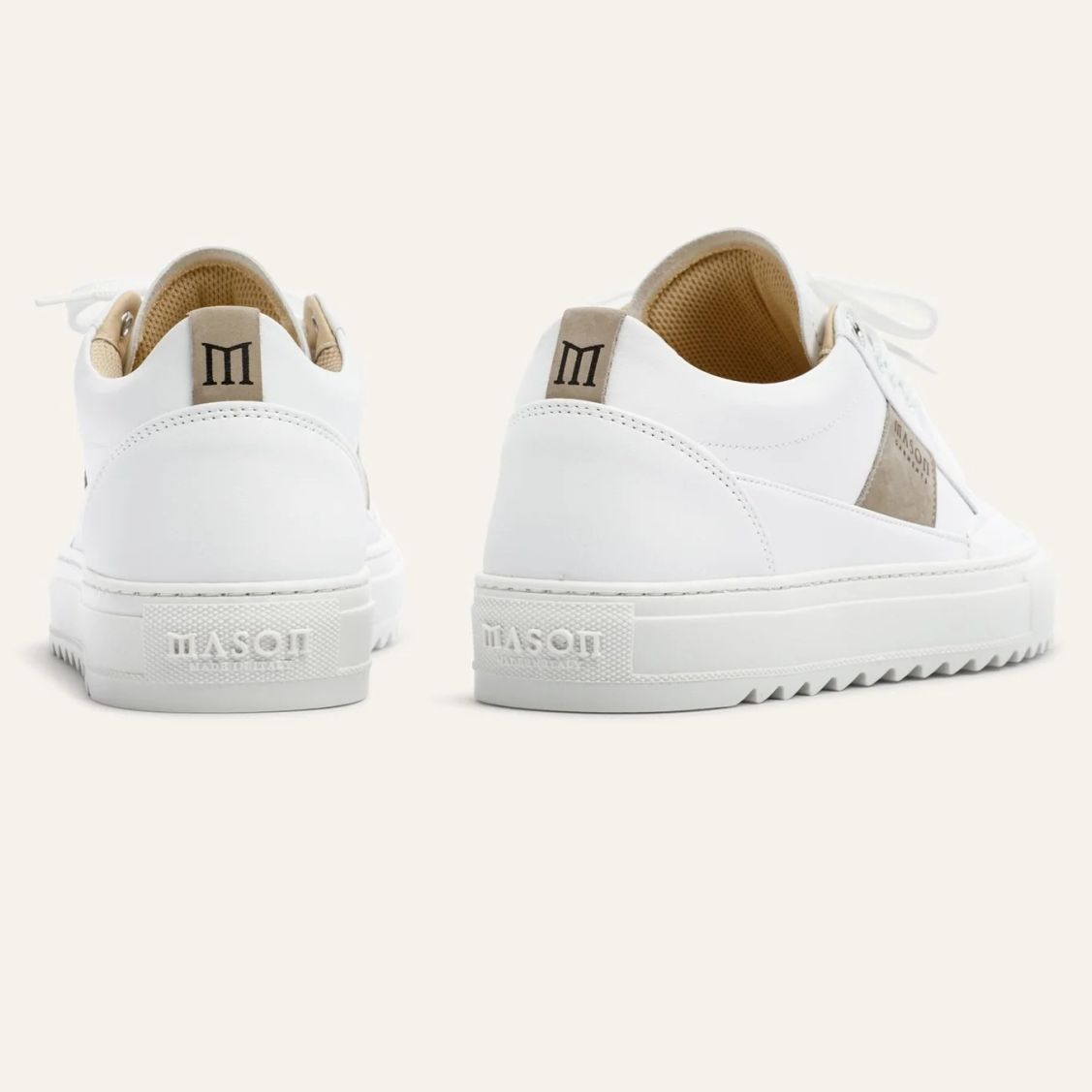 Mason Garments Tia Mescolanza 6A Sneaker Wit/Bruin