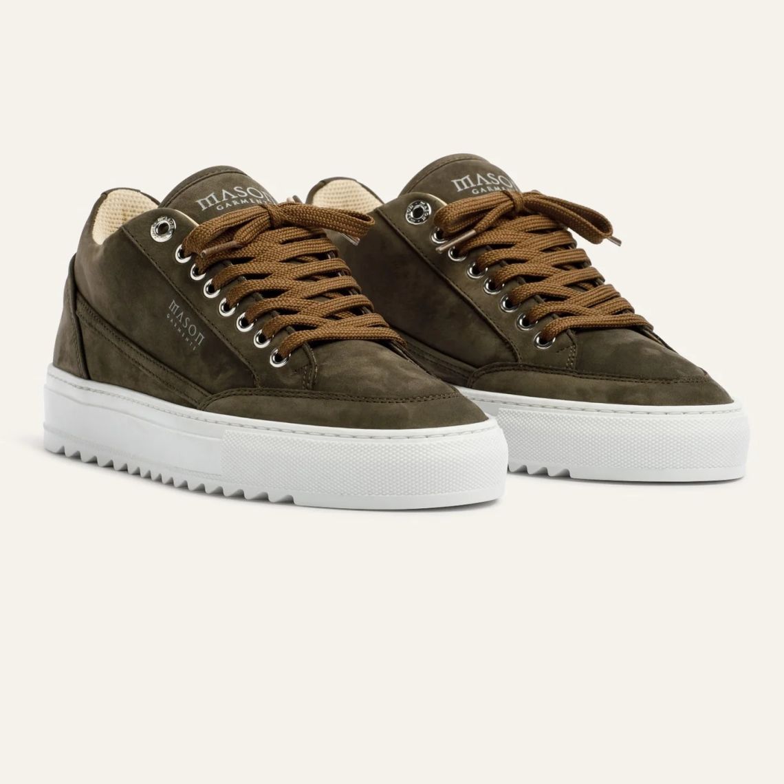Mason Garments Tia Sollevamento 3E Sneaker Donker Groen