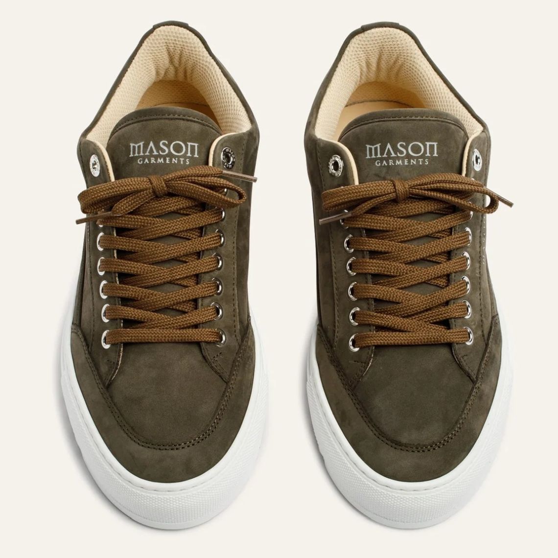 Mason Garments Tia Sollevamento 3E Sneaker Donker Groen