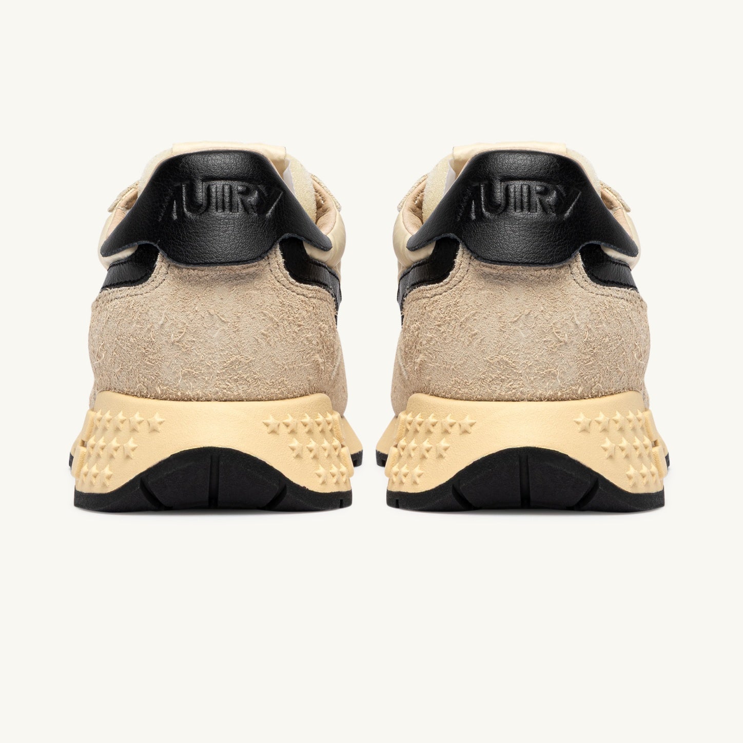Autry Reelwind Low Sneaker Beige/Zwart