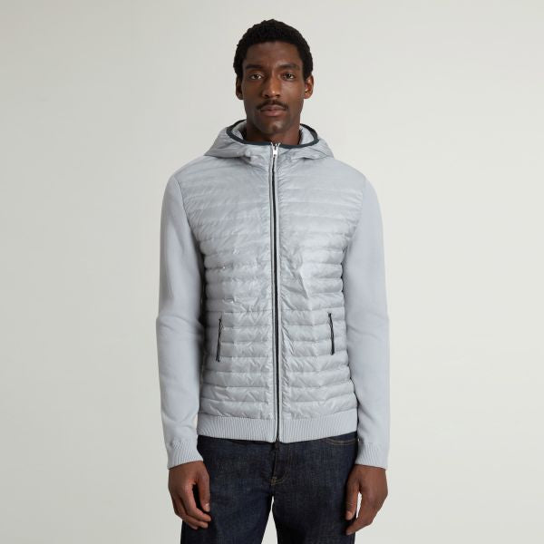 Woolrich Allen Hybrid Jack Grijs