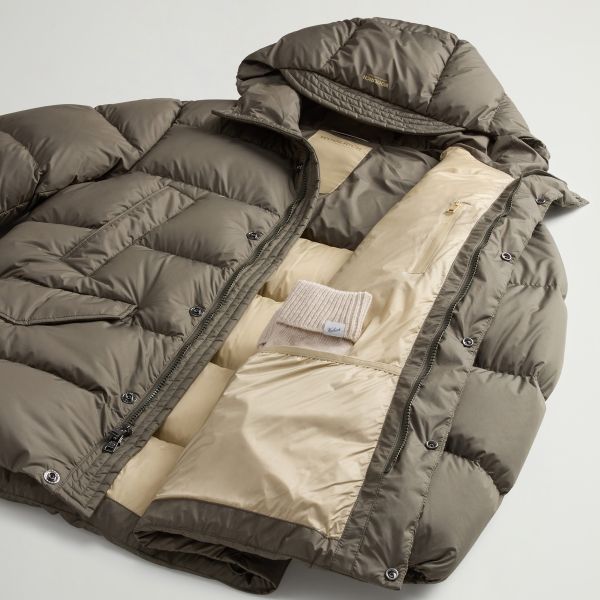 Woolrich Cloud Davis Parka Donker Groen