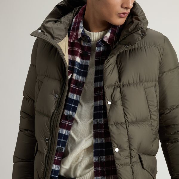 Woolrich Cloud Davis Parka Donker Groen