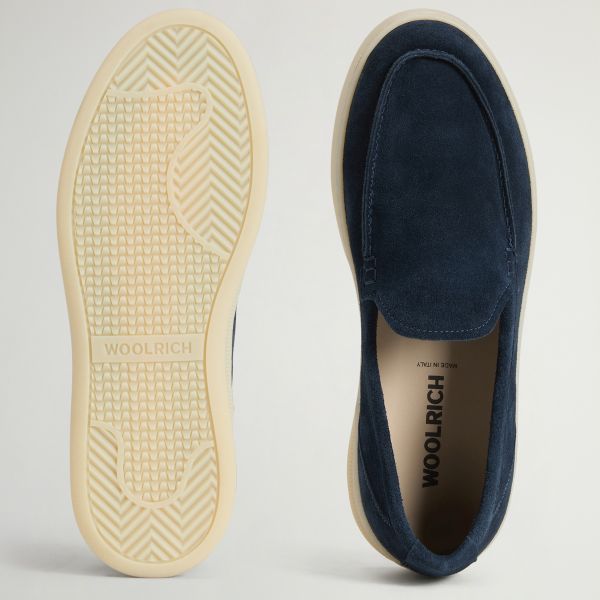 Woolrich Double U.T. Loafers Navy