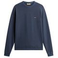 Woolrich Garment Dyed Logo Sweater Navy