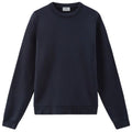 Woolrich Logo Script Sweater Navy