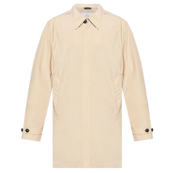 Woolrich New City Car Coat Off White