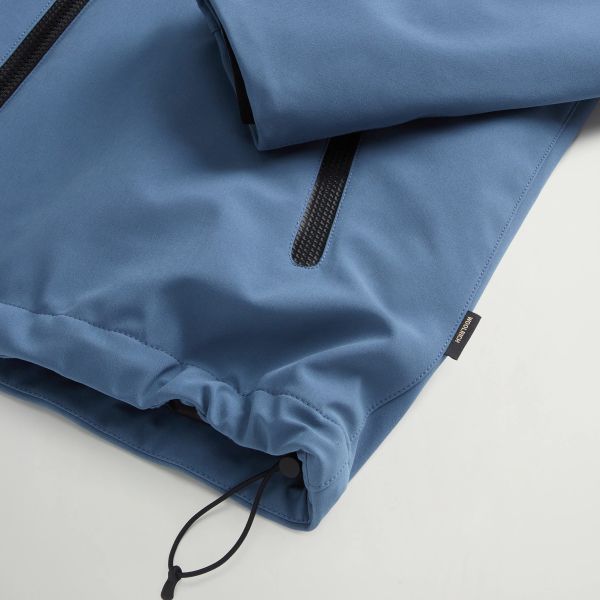Woolrich Pacific Soft Shell Jack Blauw