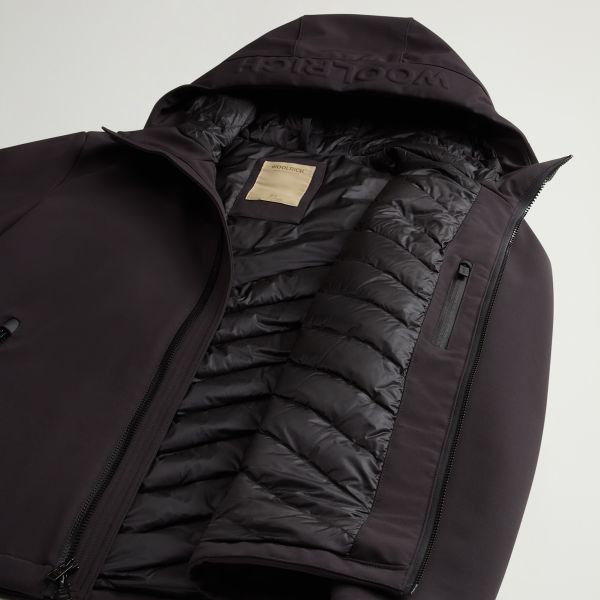 Woolrich Pacific Soft Shell Jack Zwart