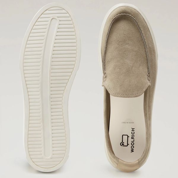 Woolrich Slip On Loafers Beige