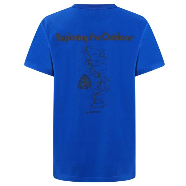 Woolrich Trail T-shirt Blauw