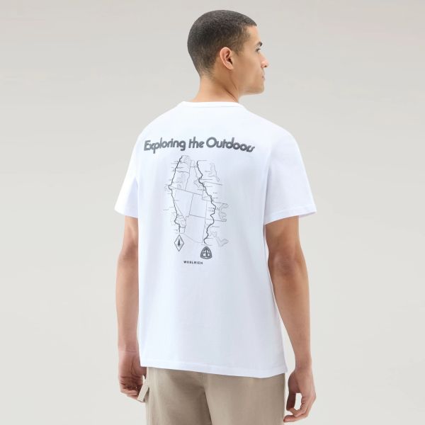 Woolrich Trail T-shirt Wit