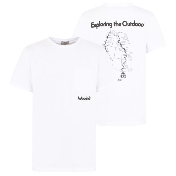 Woolrich Trail T-shirt Wit