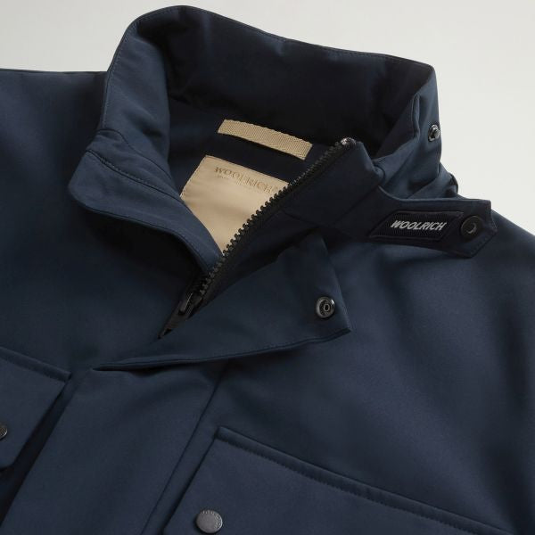 Woolrich Two Layers Hybrid Jack Navy