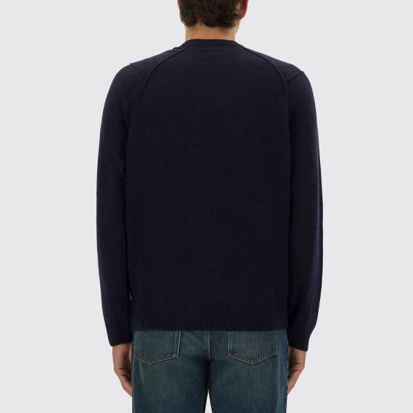 Woolrich Wool Cash Sweater Navy