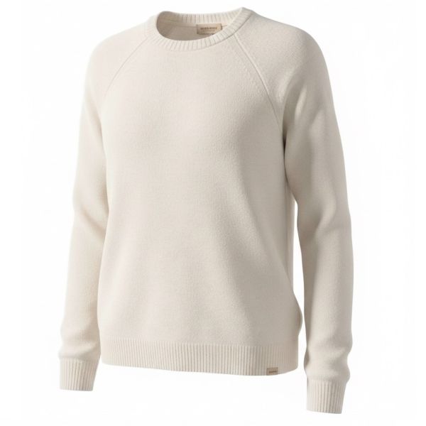 Woolrich Wool Cash Sweater Off White