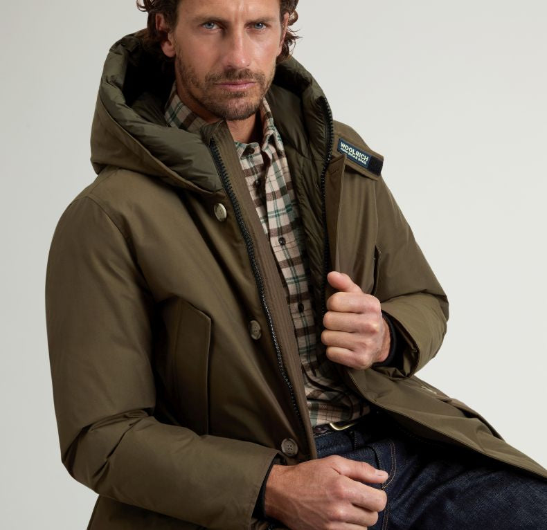 Woolrich Arctic Parka Donker Groen