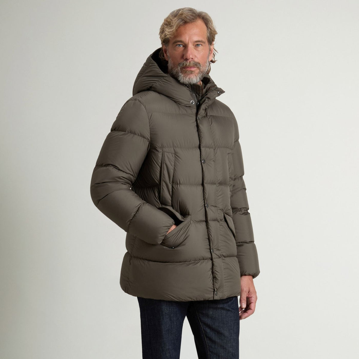 Woolrich Cloud Davis Parka Donker Groen
