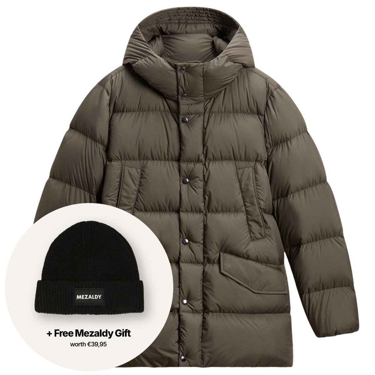 Woolrich Cloud Davis Parka Donker Groen