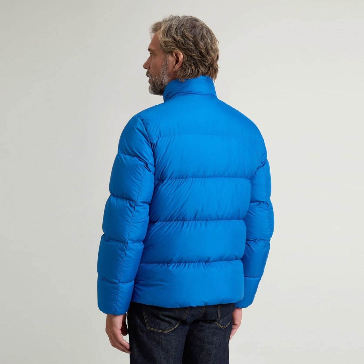 Woolrich Cloud Eagle Puffer Blauw
