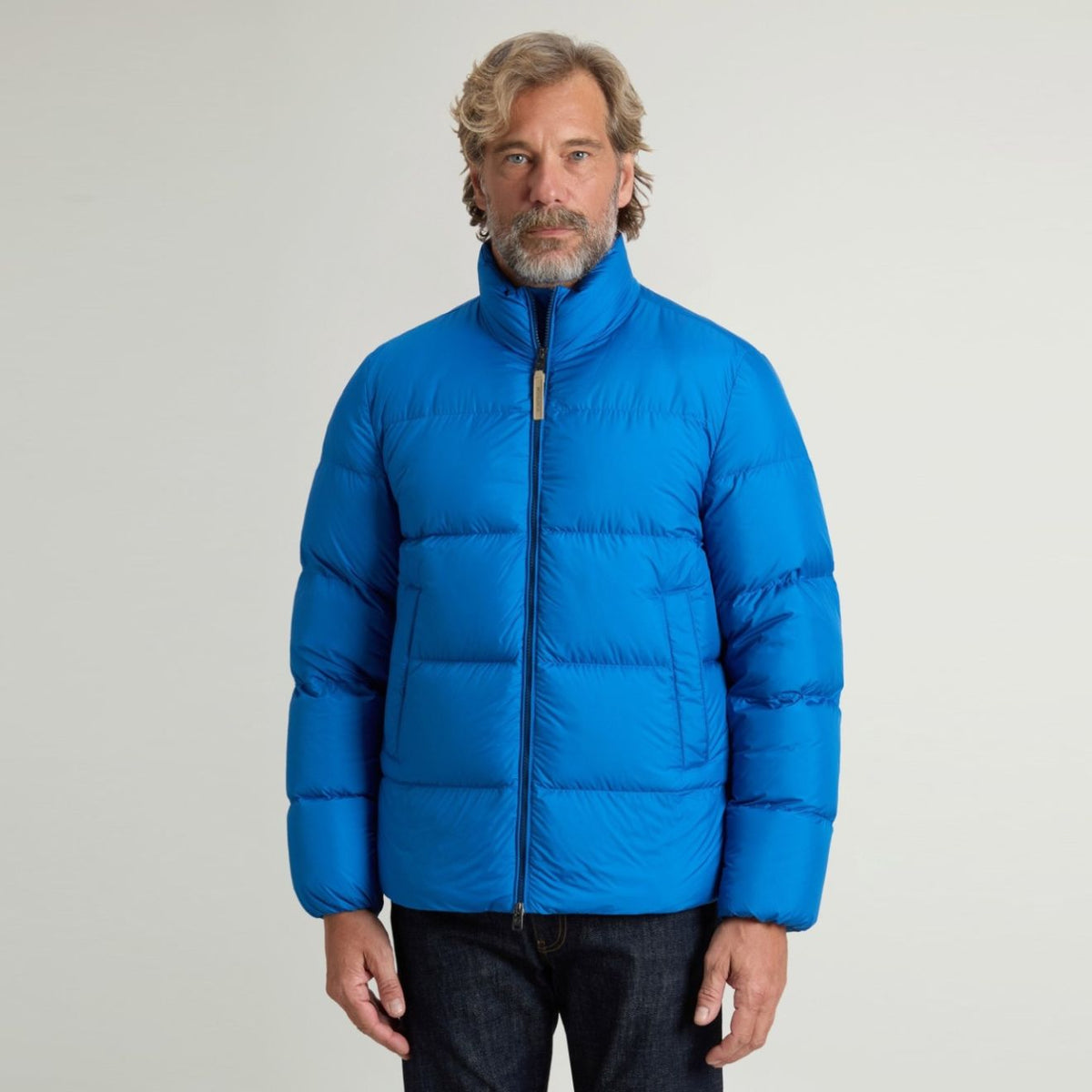 Woolrich Cloud Eagle Puffer Blauw