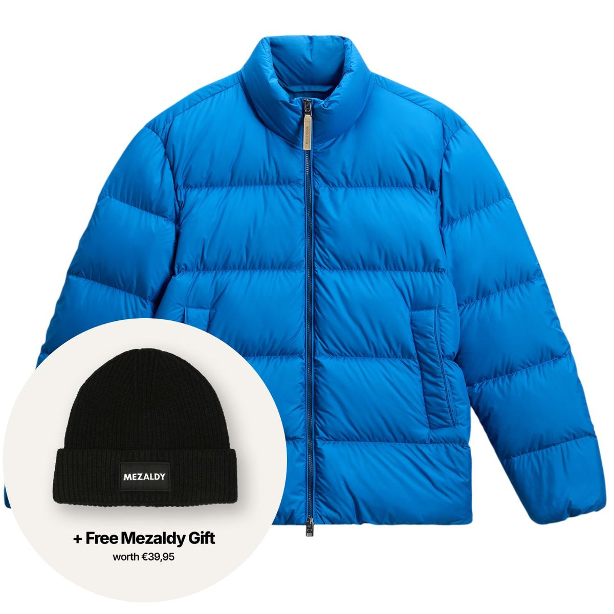 Woolrich Cloud Eagle Puffer Blauw