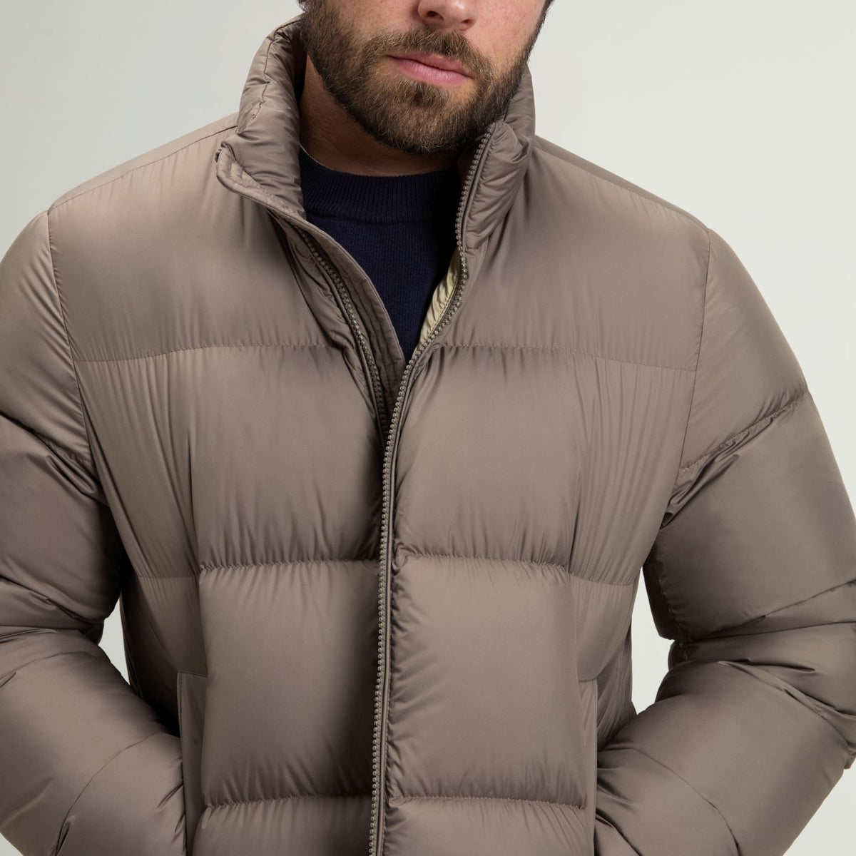 Woolrich Cloud Eagle Puffer Bruin
