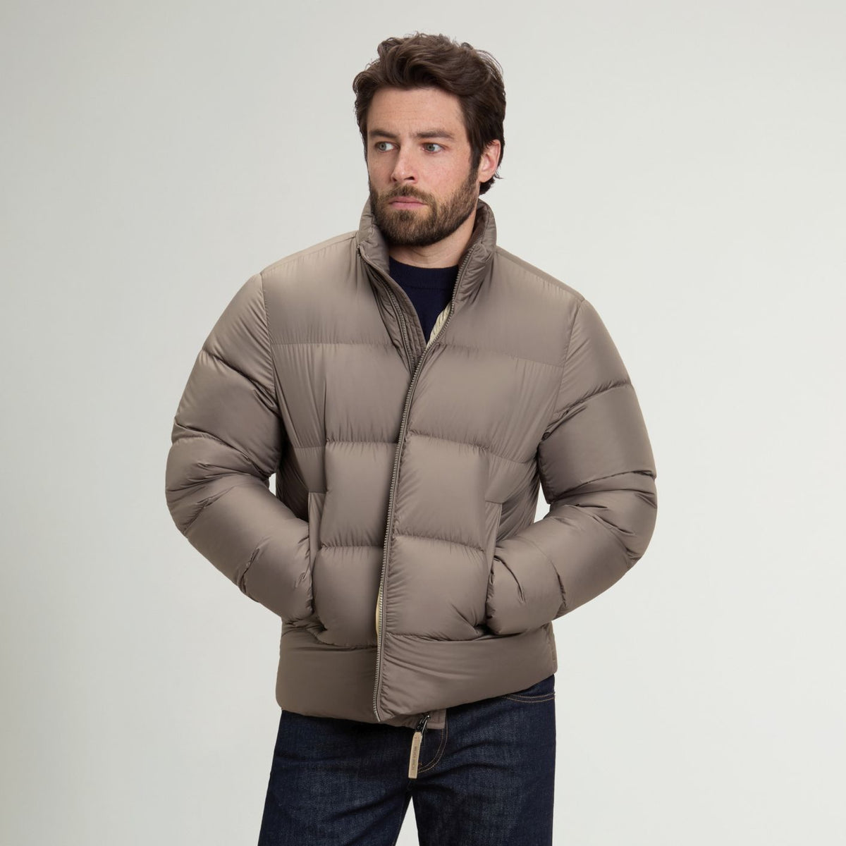 Woolrich Cloud Eagle Puffer Bruin