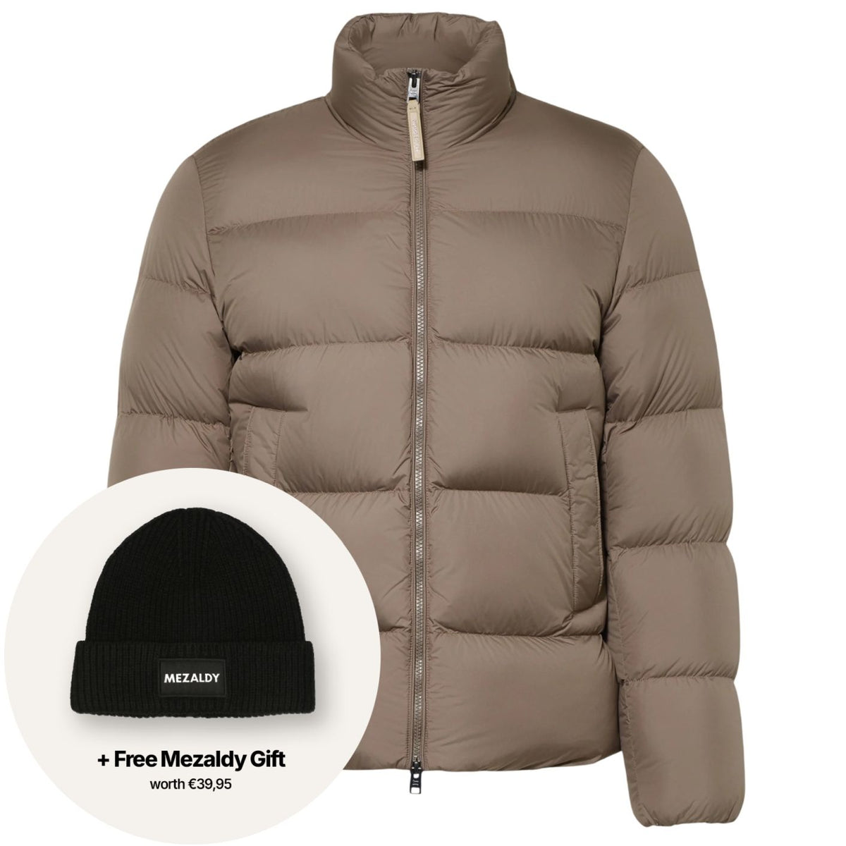 Woolrich Cloud Eagle Puffer Bruin