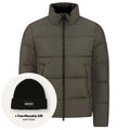 Woolrich Cloud Eagle Puffer Donker Groen