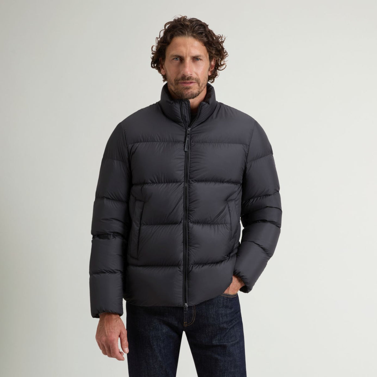 Woolrich Cloud Eagle Puffer Zwart