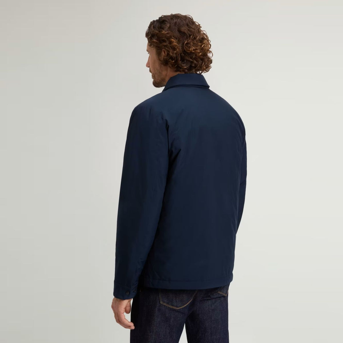 Woolrich Cloud Overshirt Navy