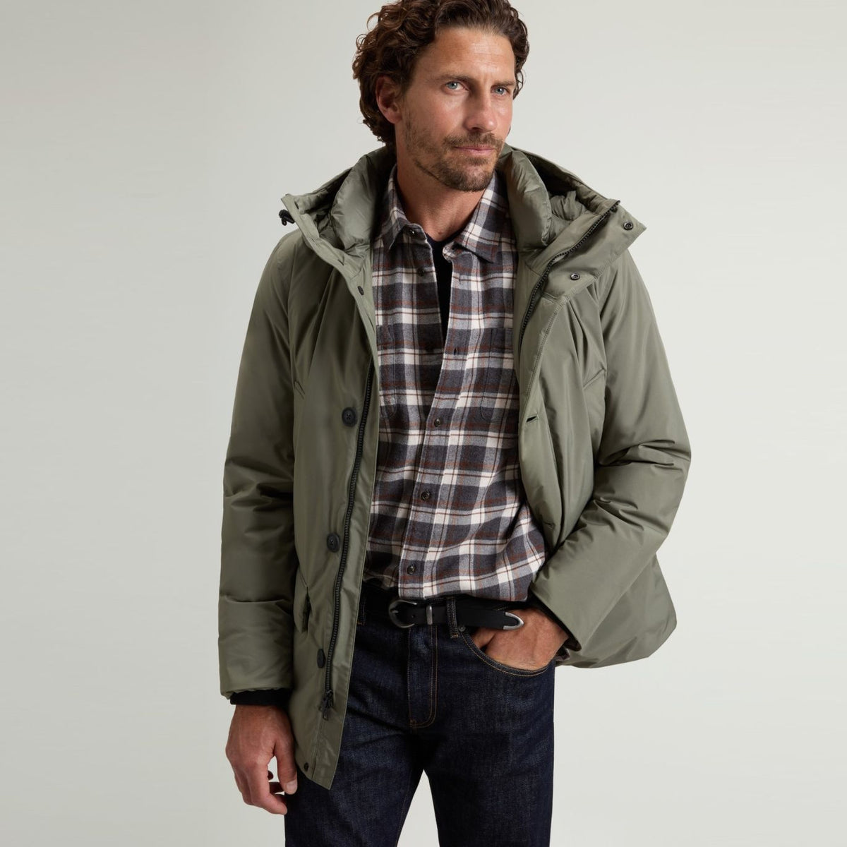 Woolrich Cloud Parka Donker Groen