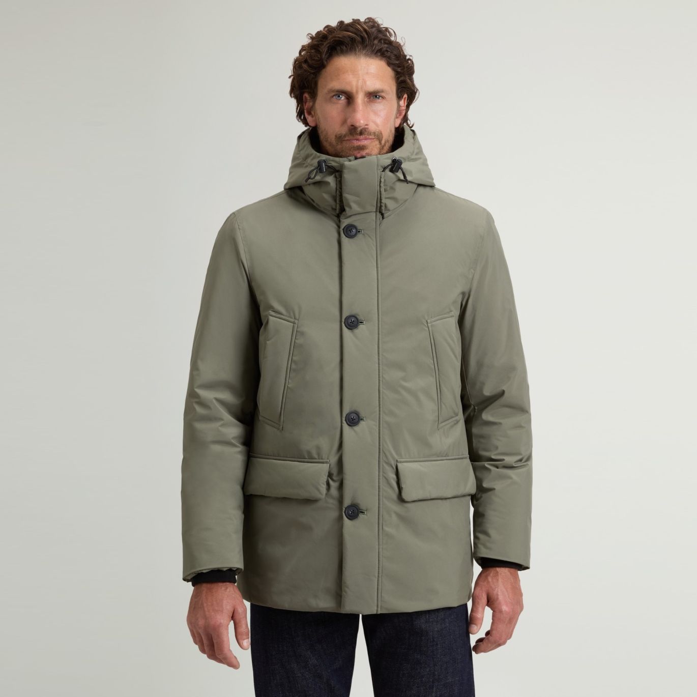 Woolrich Cloud Parka Donker Groen