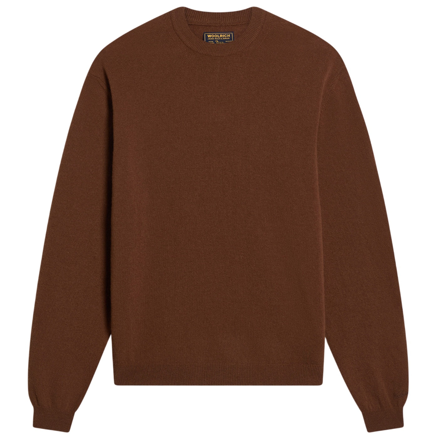 Woolrich Lambswool Sweater Bruin