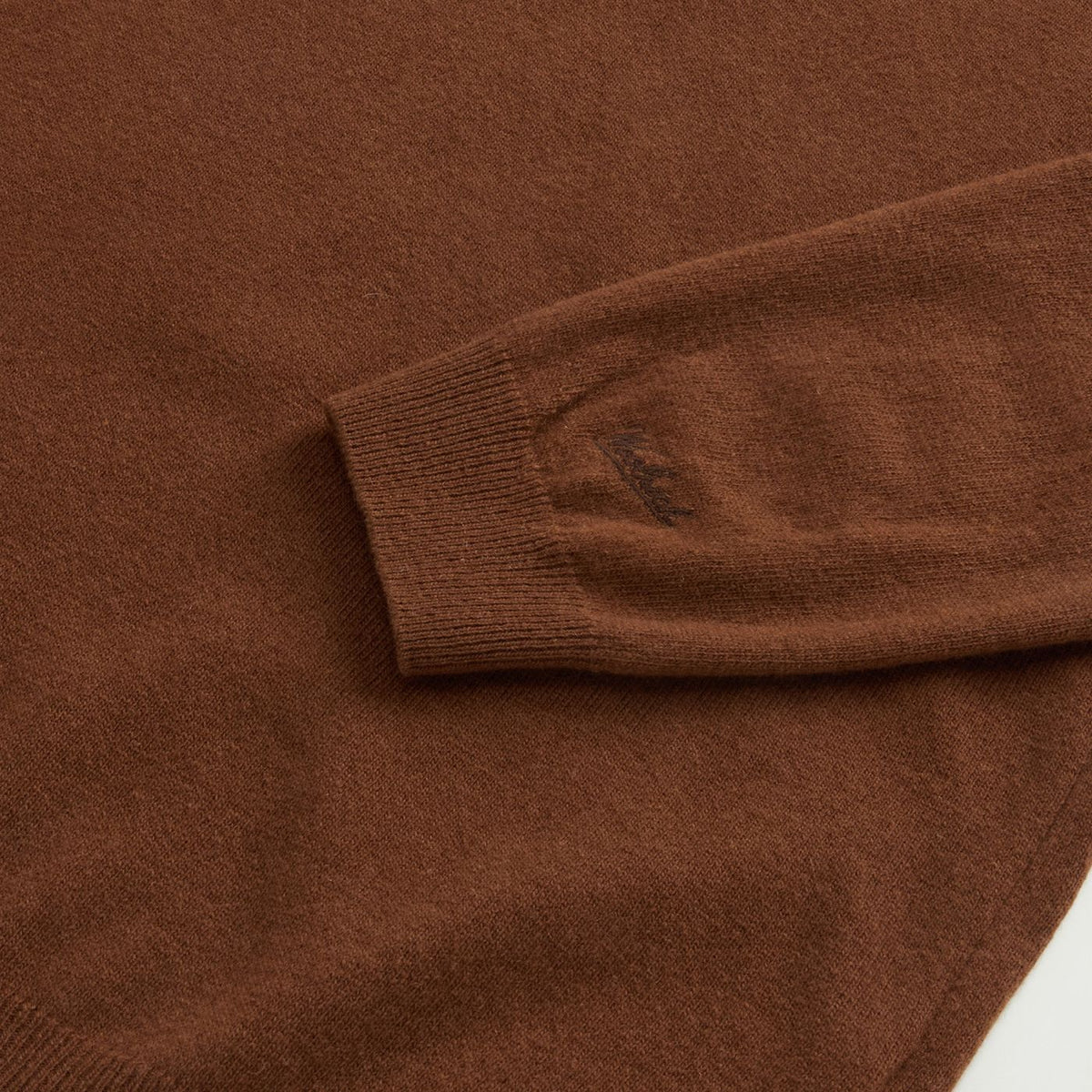 Woolrich Lambswool Sweater Bruin