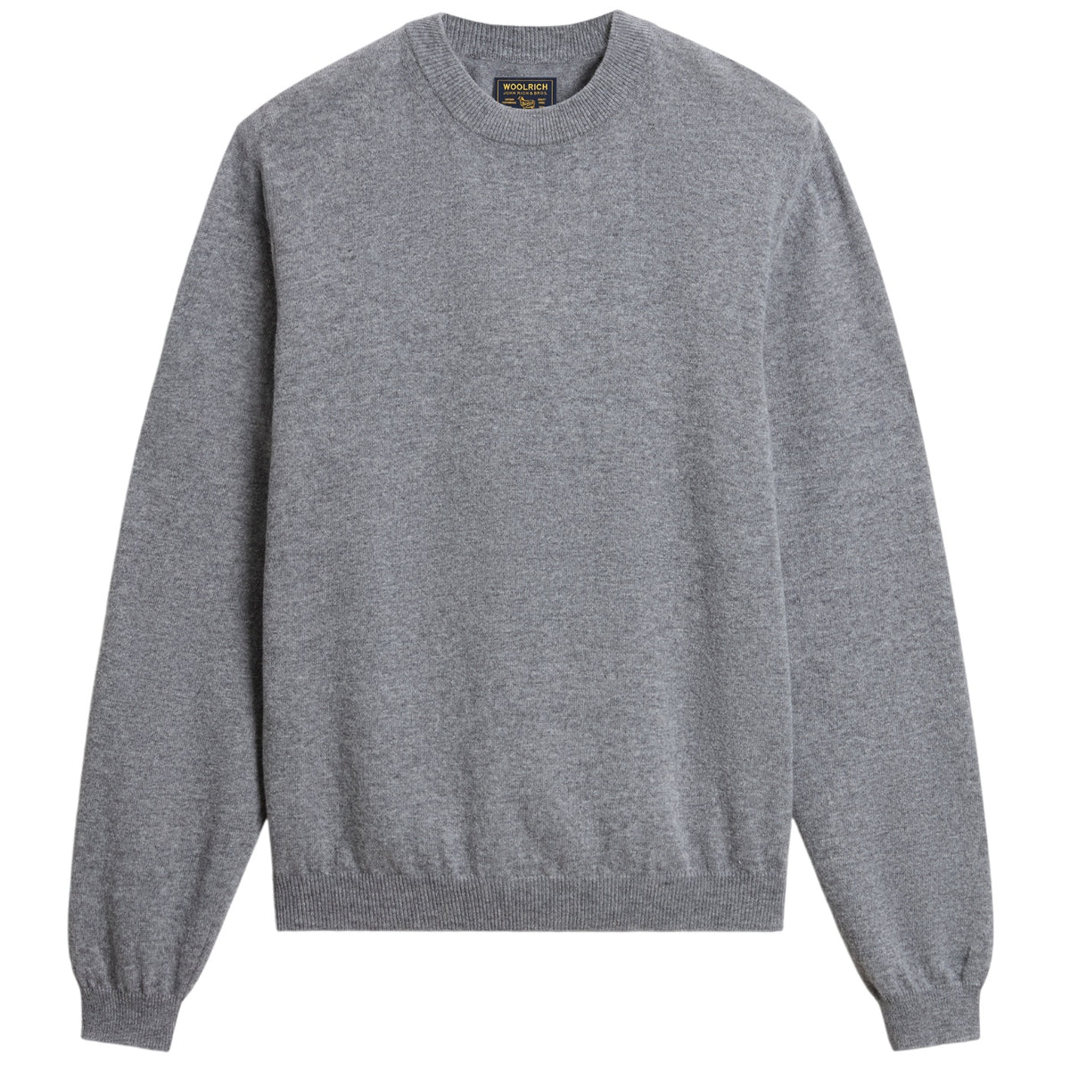 Woolrich Lambswool Sweater Grijs