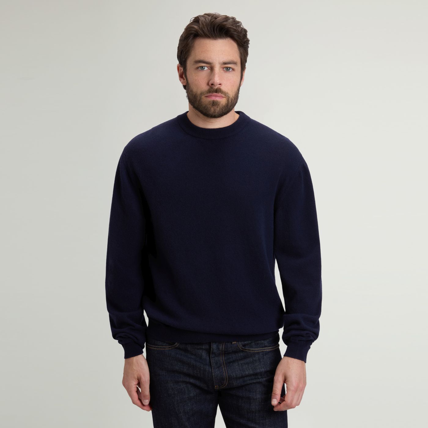 Woolrich Lambswool Sweater Navy