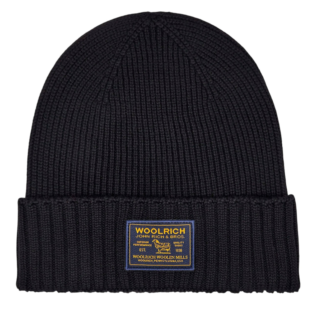Woolrich Legacy Patch Muts Zwart