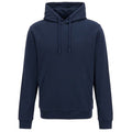 Woolrich Logo Interlock Hoodie Navy
