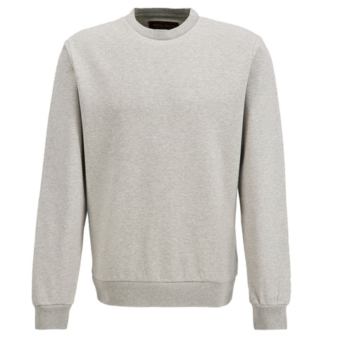 Woolrich Logo Interlock Sweater Grijs