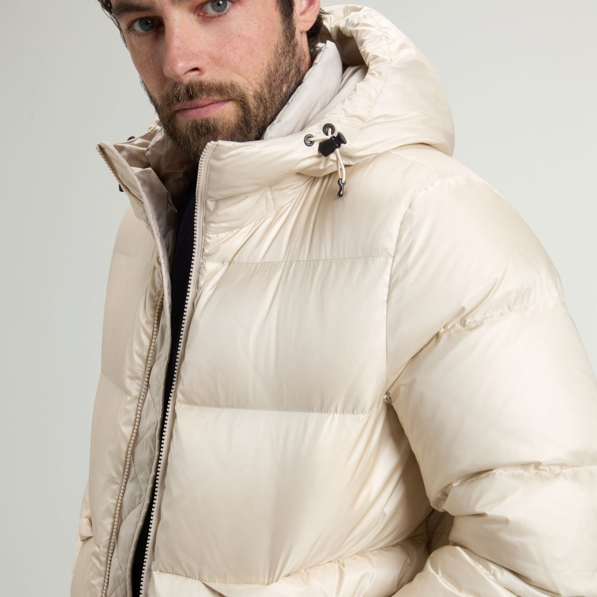 Woolrich Pertex Puffer Beige