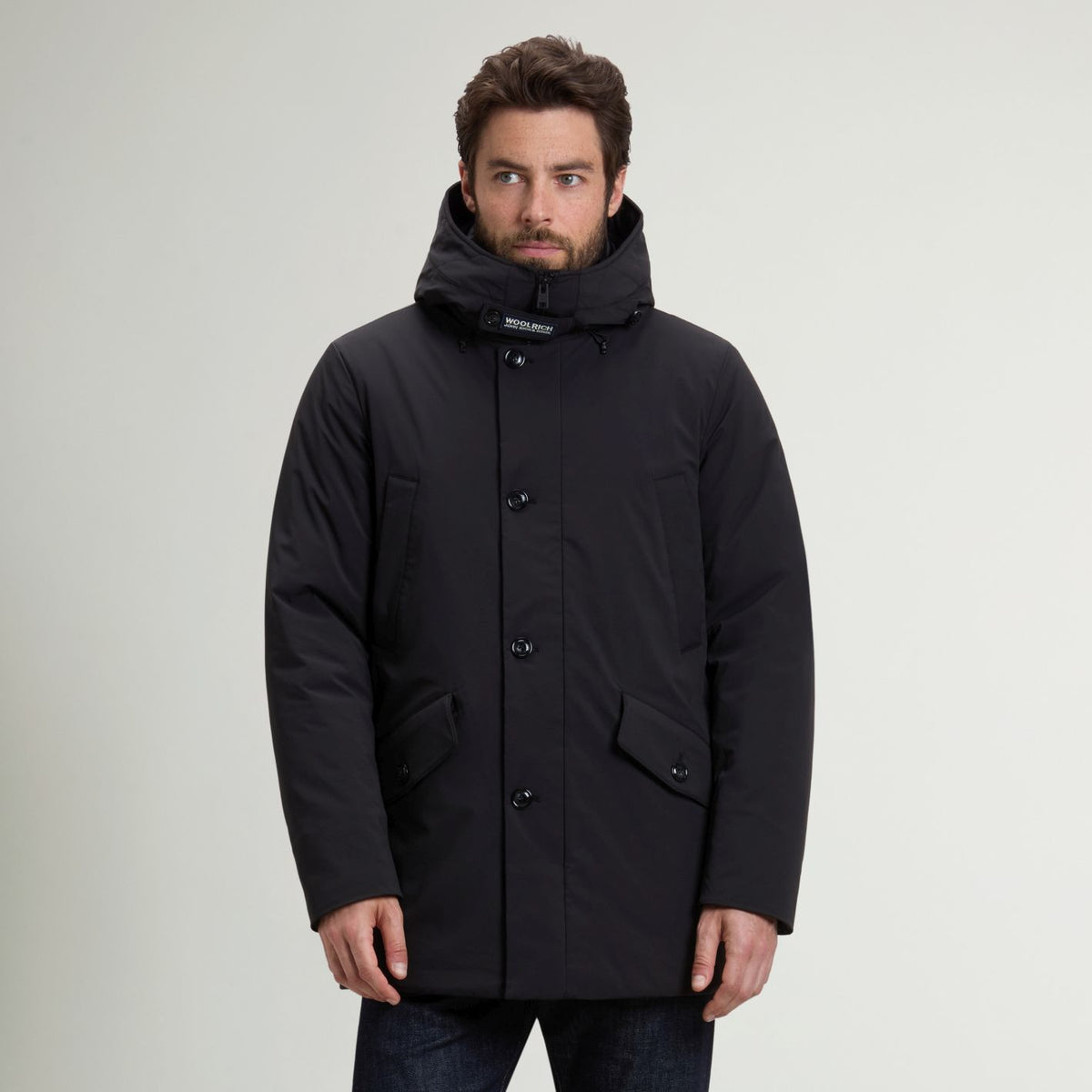 Woolrich Stretch Arctic Parka Zwart