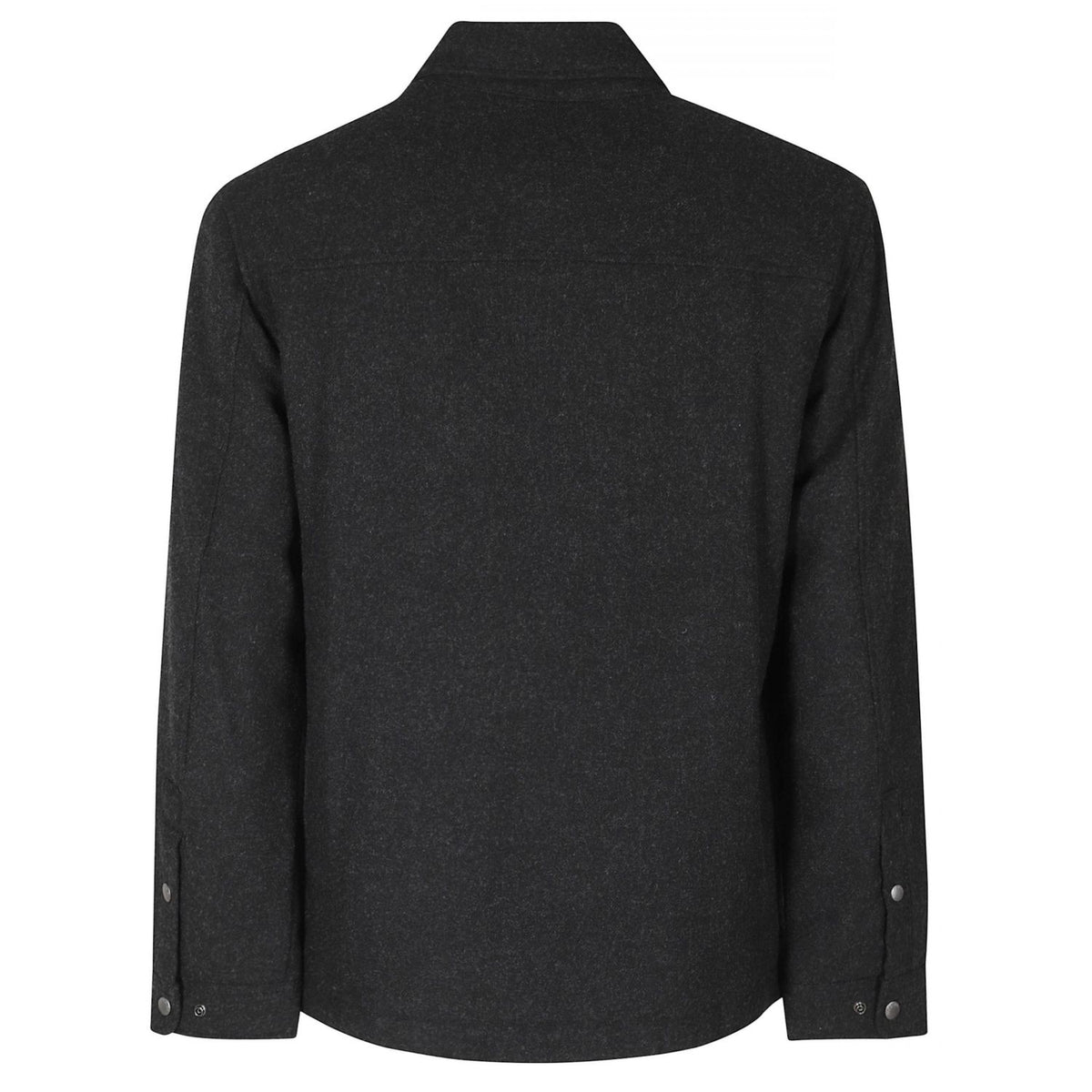 Woolrich Wool Alaskan Overshirt Zwart